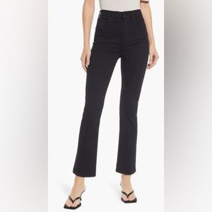 MOTHER The Rambler High Waist Rider Ankle Jeans in Not Guilty